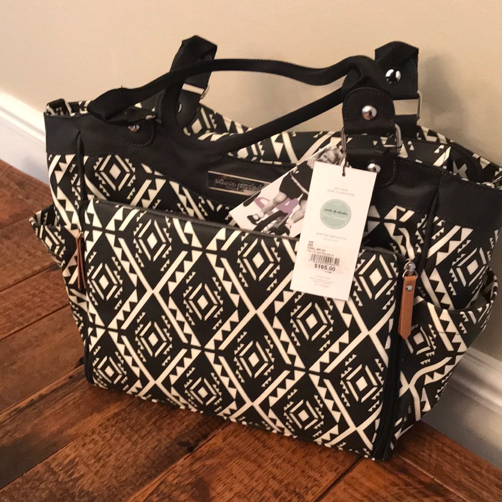 NWT Petunia pickle bottom new diaper bag